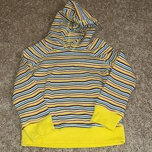 Tucker and Tate Ivory Egret Stripe Hoodie Sweater